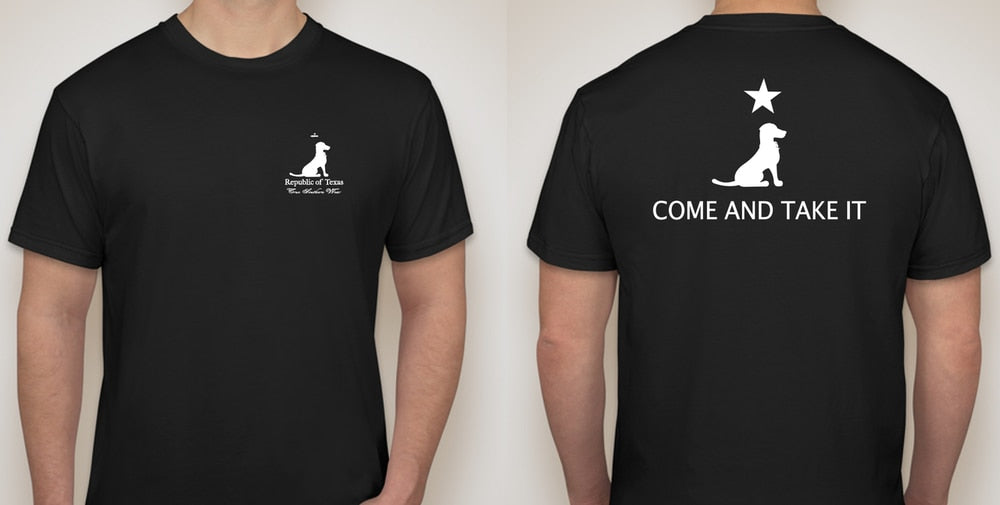 COME AND TAKE IT TEE BLACK